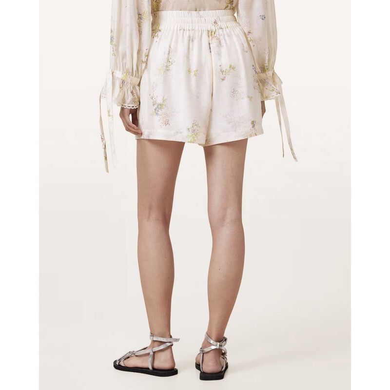 AllSaints Isla Floral Print Shorts image number 1